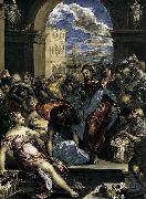 El Greco The Purification of the Temple oil on canvas